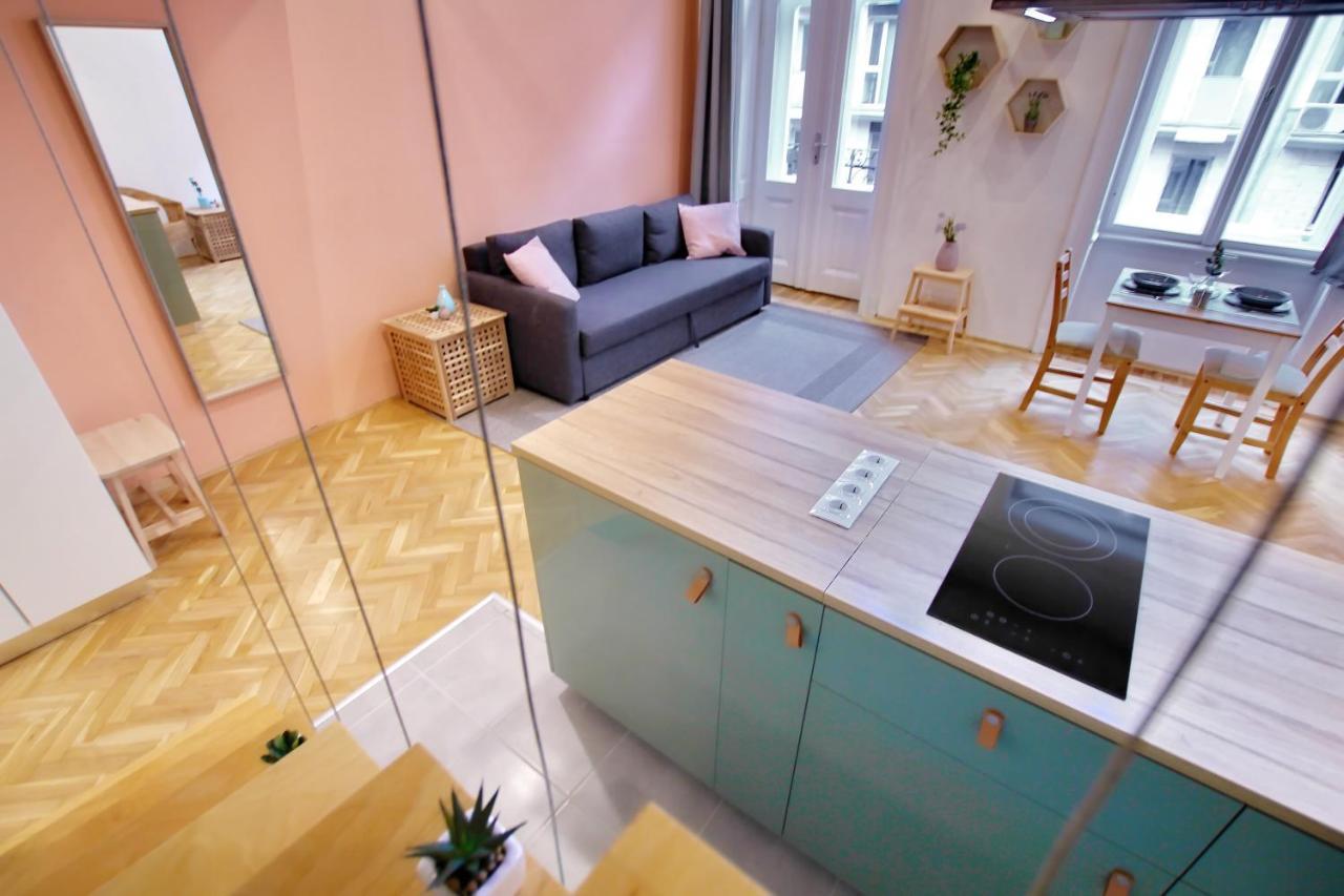 Awesome Budapest Downtown Studio W Balcony & Free Private Parking 外观 照片